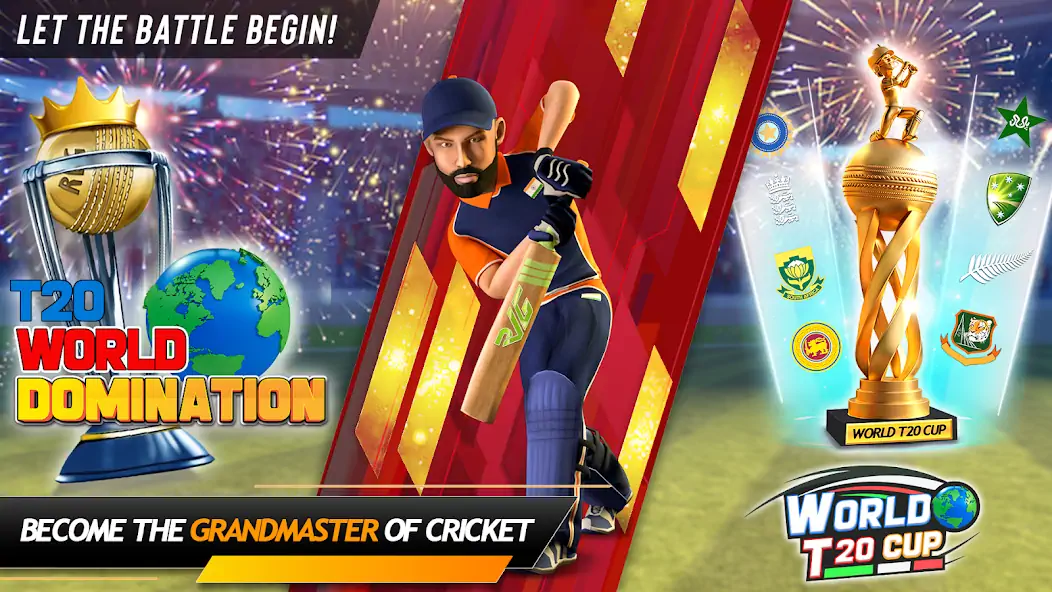 Скачать RVG Real World Cricket Game 3D [Взлом Много денег] APK на Андроид