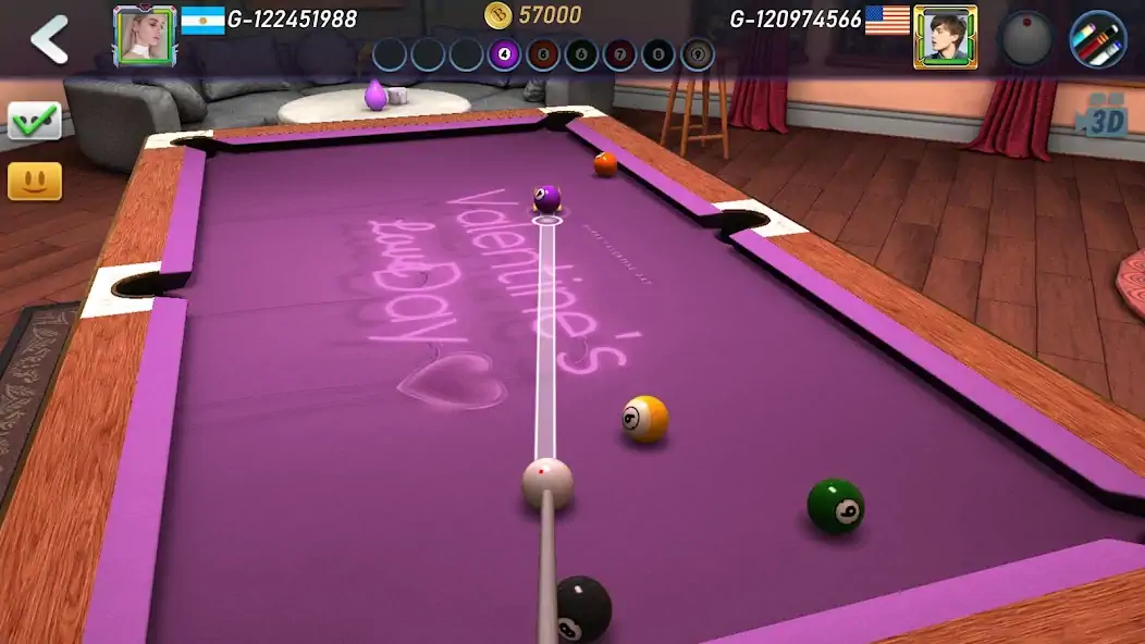 Скачать Real Pool 3D 2 [Взлом Бесконечные монеты] APK на Андроид