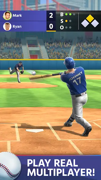 Скачать Baseball: Home Run Sports Game [Взлом Бесконечные деньги] APK на Андроид