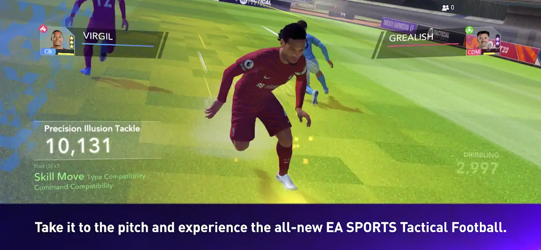 Скачать EA SPORTS Tactical Football [Взлом Бесконечные монеты] APK на Андроид