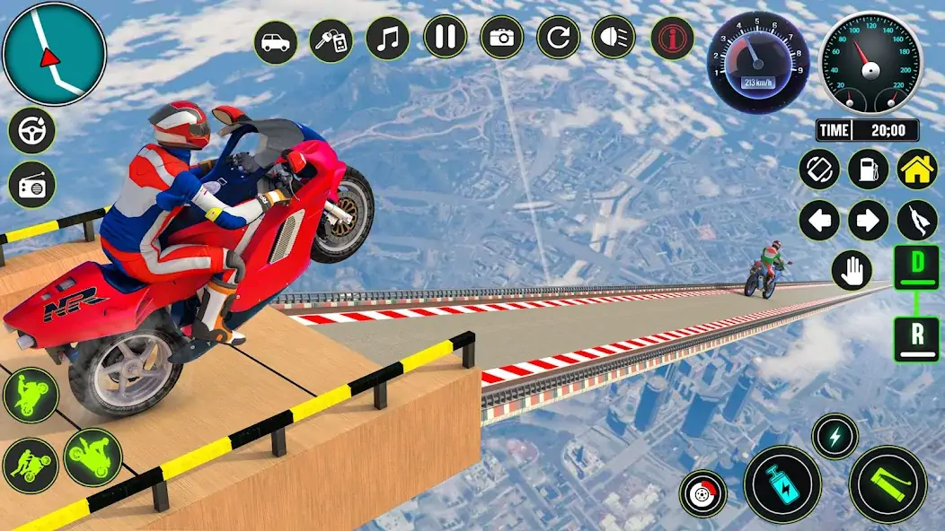 Скачать GT Bike Racing Game Moto Stunt [Взлом Много денег] APK на Андроид