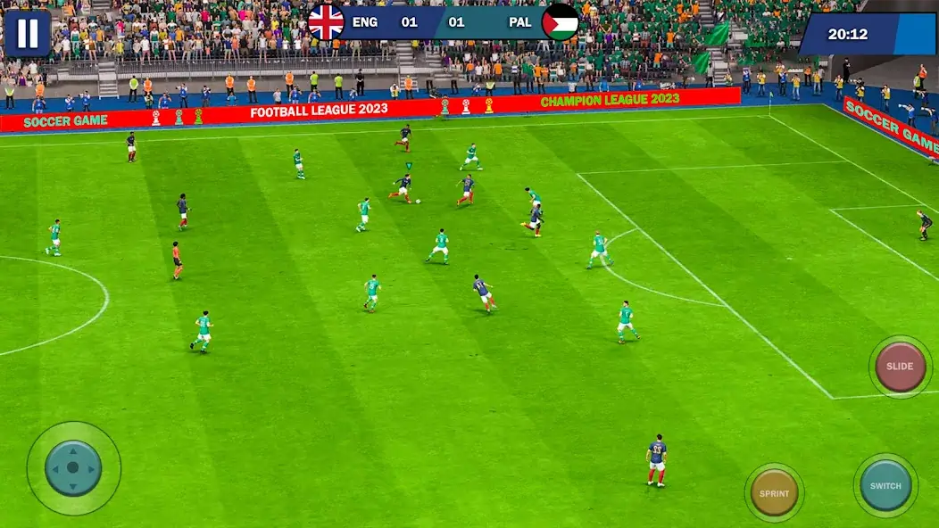 Скачать Soccer Games Football 2023 [Взлом Много монет] APK на Андроид