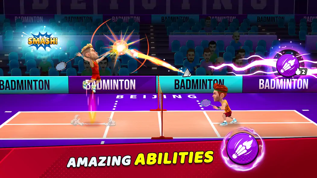 Скачать Badminton Clash 3D [Взлом Много денег] APK на Андроид