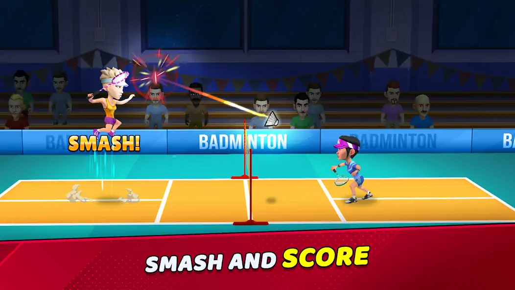 Скачать Badminton Clash 3D [Взлом Много денег] APK на Андроид