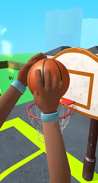 Скачать Dribble Hoops [Взлом Бесконечные монеты] APK на Андроид