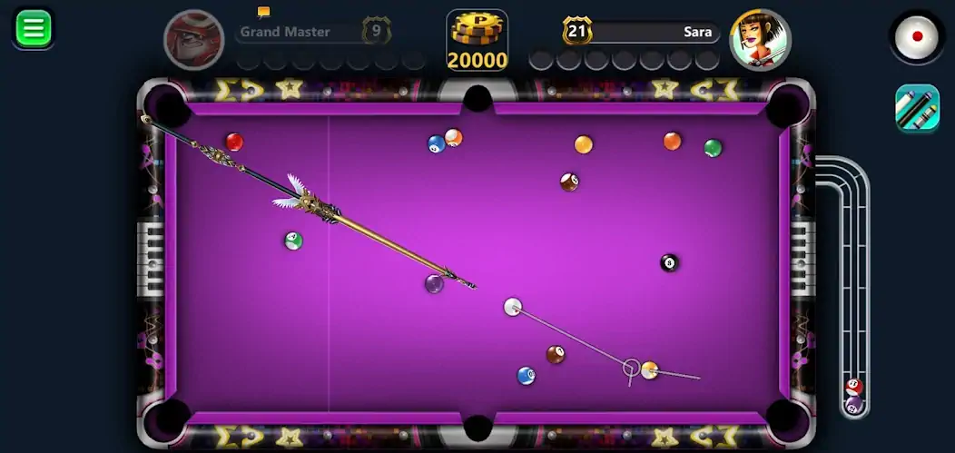 Скачать 8 Ball Magic [Взлом Бесконечные монеты] APK на Андроид