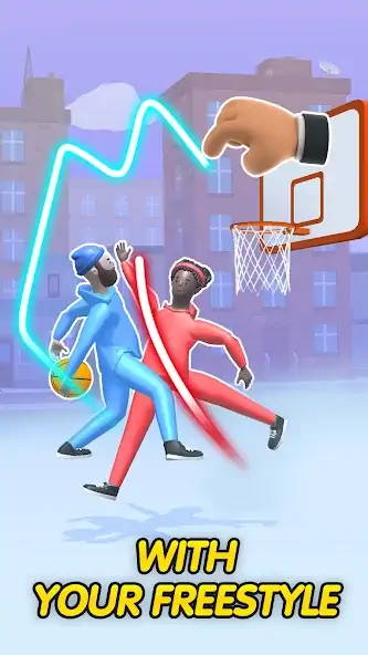 Скачать Draw Basket 3D [Взлом Бесконечные монеты] APK на Андроид