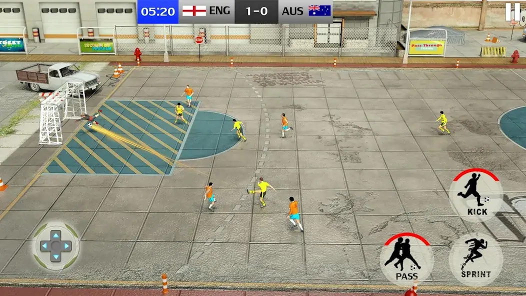 Скачать Street Football Kick Games [Взлом Много монет] APK на Андроид