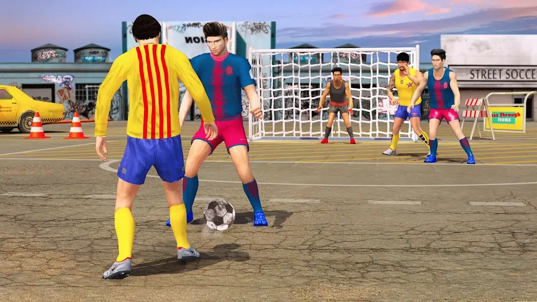 Скачать Street Football Kick Games [Взлом Много монет] APK на Андроид