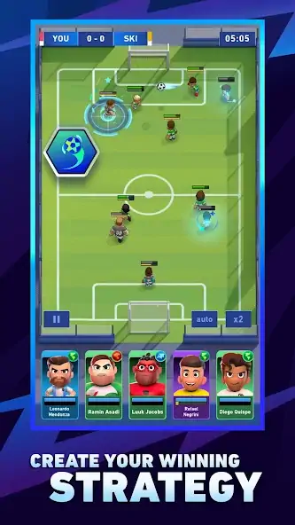 Скачать Supernova Football：Soccer Game [Взлом Бесконечные монеты] APK на Андроид