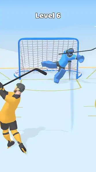 Скачать хоккей буллиты вратарь игра [Взлом Много монет] APK на Андроид