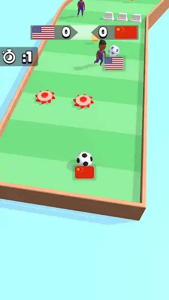 Скачать Soccer Dash [Взлом Много монет] APK на Андроид