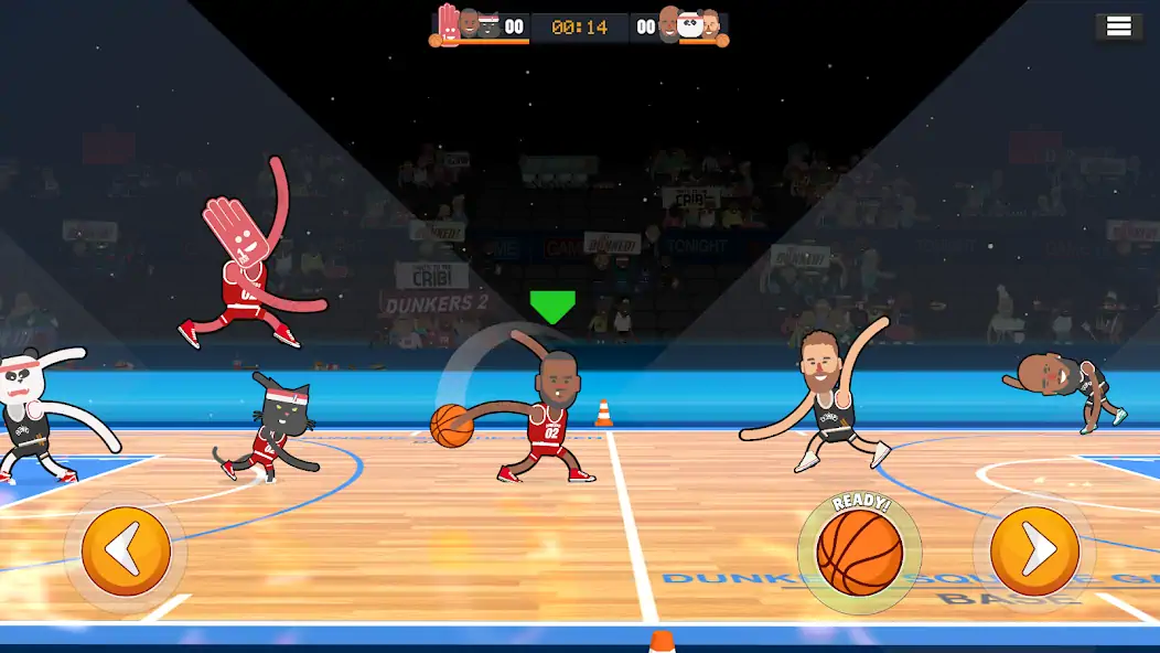 Скачать Dunkers 2 [Взлом Бесконечные монеты] APK на Андроид