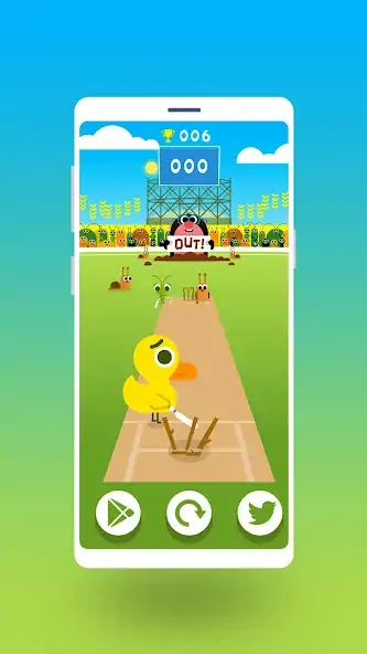 Скачать Cric Game - Doodle Cricket [Взлом Много монет] APK на Андроид