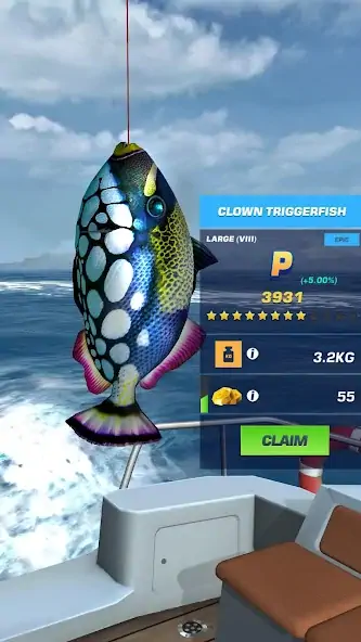 Скачать Fishing Rival 3D [Взлом Бесконечные деньги] APK на Андроид