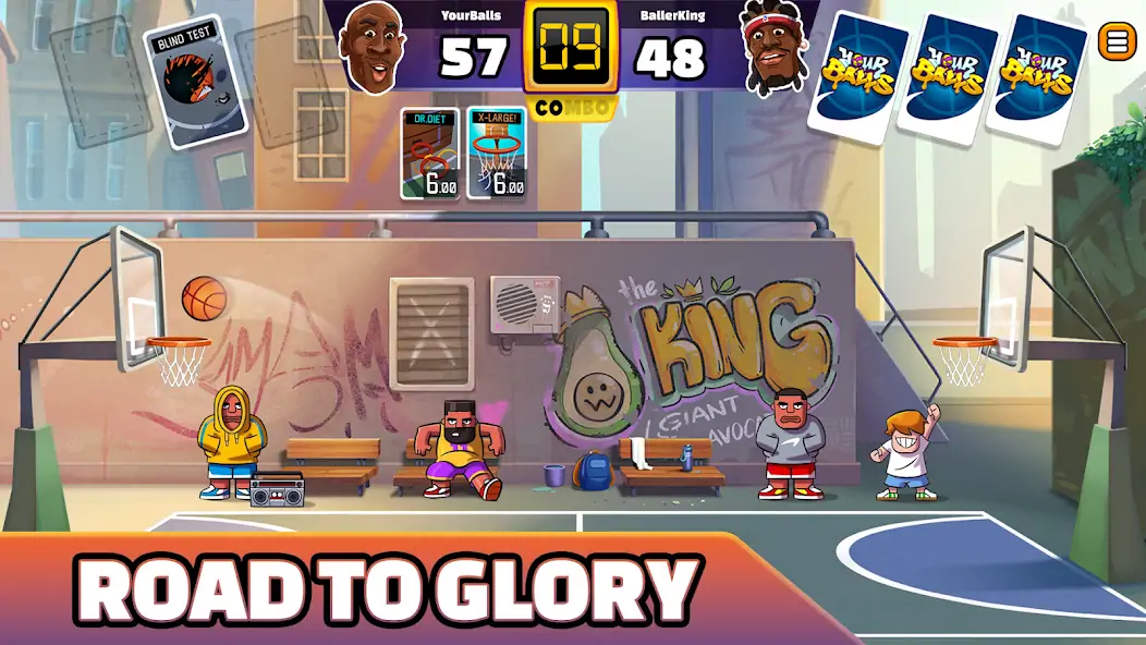 Скачать Your Balls: Basketball Game [Взлом Бесконечные деньги] APK на Андроид