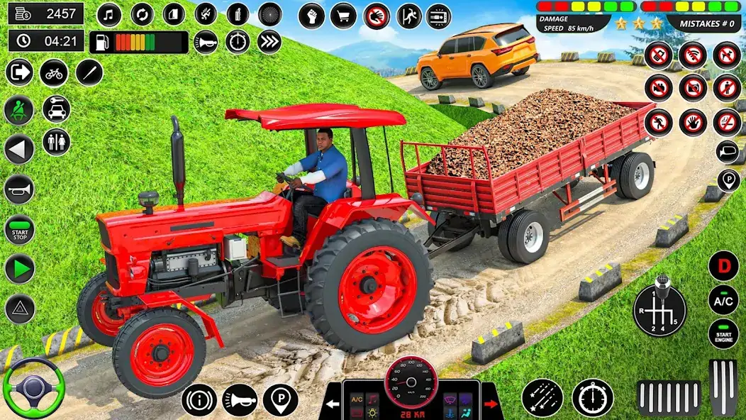 Скачать Real Tractor Driving Games [Взлом Бесконечные деньги] APK на Андроид