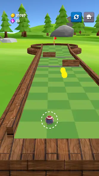 Скачать Mini Golf Challenge [Взлом Много монет] APK на Андроид