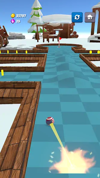 Скачать Mini Golf Challenge [Взлом Много монет] APK на Андроид