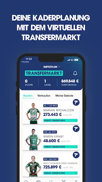 Скачать START7 - Der Handball Manager [Взлом Много денег] APK на Андроид