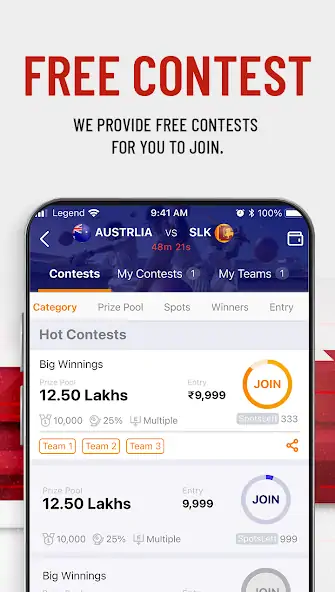 Скачать Legend Fantasy- Fantasy sports [Взлом Много монет] APK на Андроид