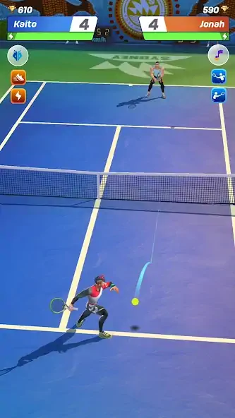 Скачать Tennis Clash: Multiplayer Game [Взлом Бесконечные деньги] APK на Андроид