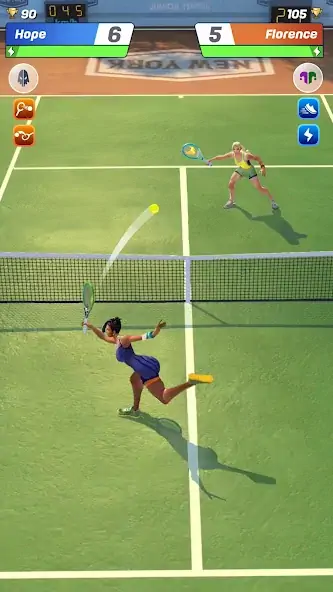 Скачать Tennis Clash: Multiplayer Game [Взлом Бесконечные деньги] APK на Андроид