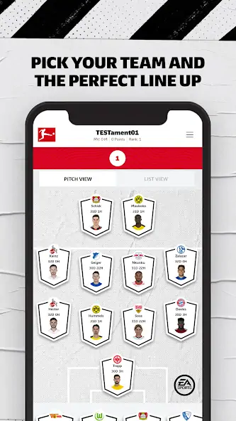 Скачать Bundesliga Fantasy Manager [Взлом Бесконечные деньги] APK на Андроид