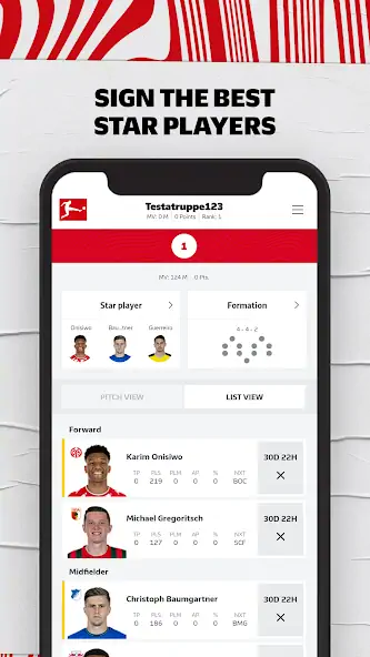 Скачать Bundesliga Fantasy Manager [Взлом Бесконечные деньги] APK на Андроид