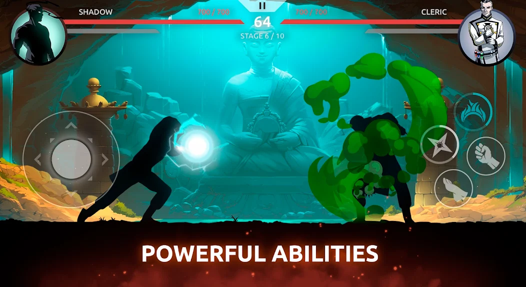 Скачать Shades: Shadow Fight Roguelike [Взлом Много денег] APK на Андроид