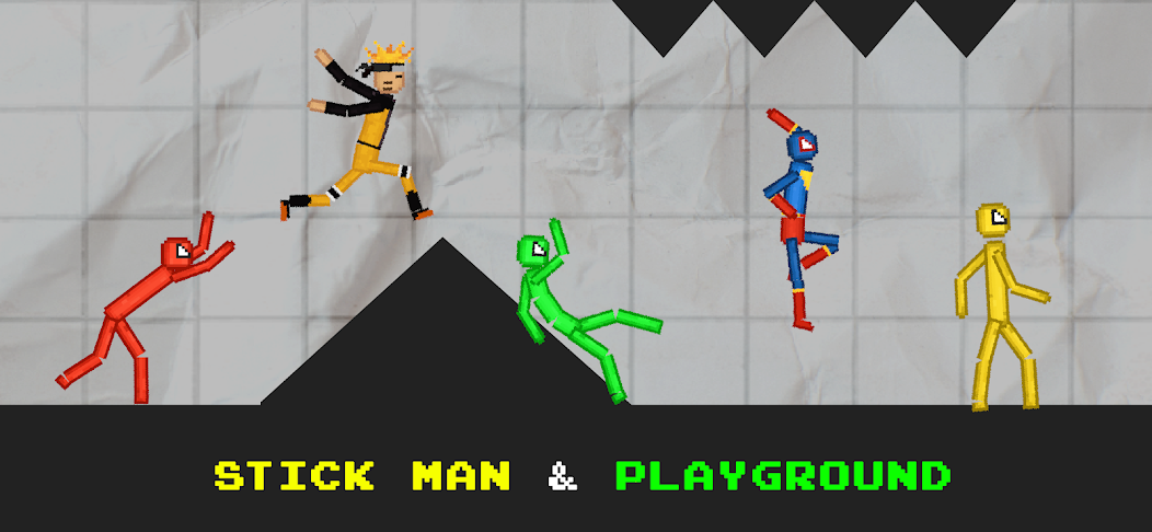 Скачать Stickman Playground [Взлом Бесконечные деньги] APK на Андроид