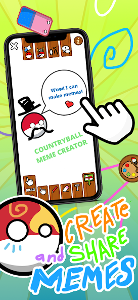Скачать Countryball Potato Mayhem [Взлом Бесконечные деньги] APK на Андроид