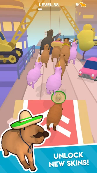 Скачать Capybara Rush [Взлом Много монет] APK на Андроид