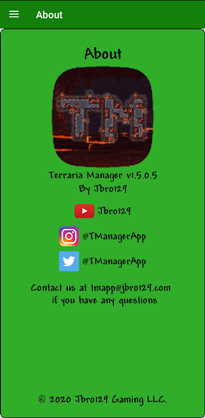 Скачать Terraria Manager [Взлом Бесконечные деньги] APK на Андроид