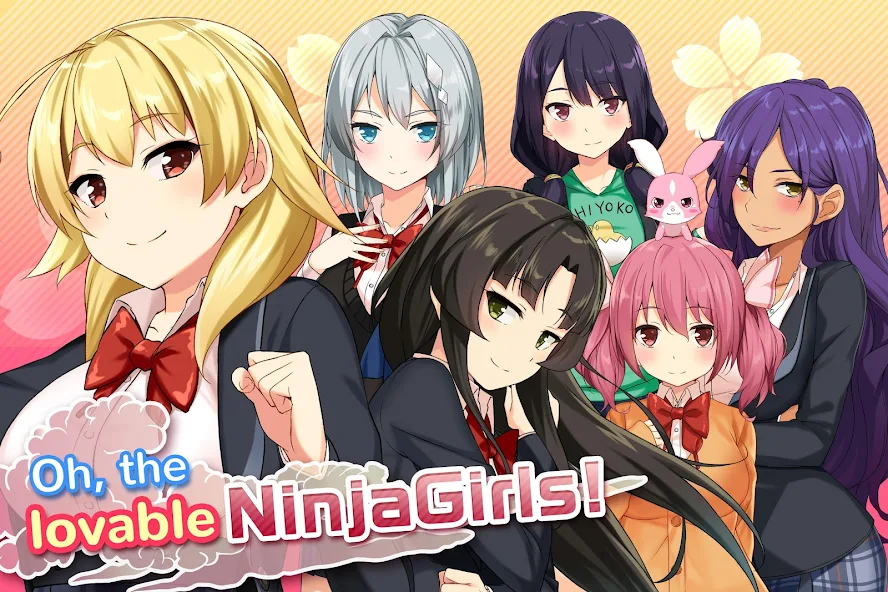 Скачать Moe! Ninja Girls/Sexy School [Взлом Бесконечные деньги] APK на Андроид