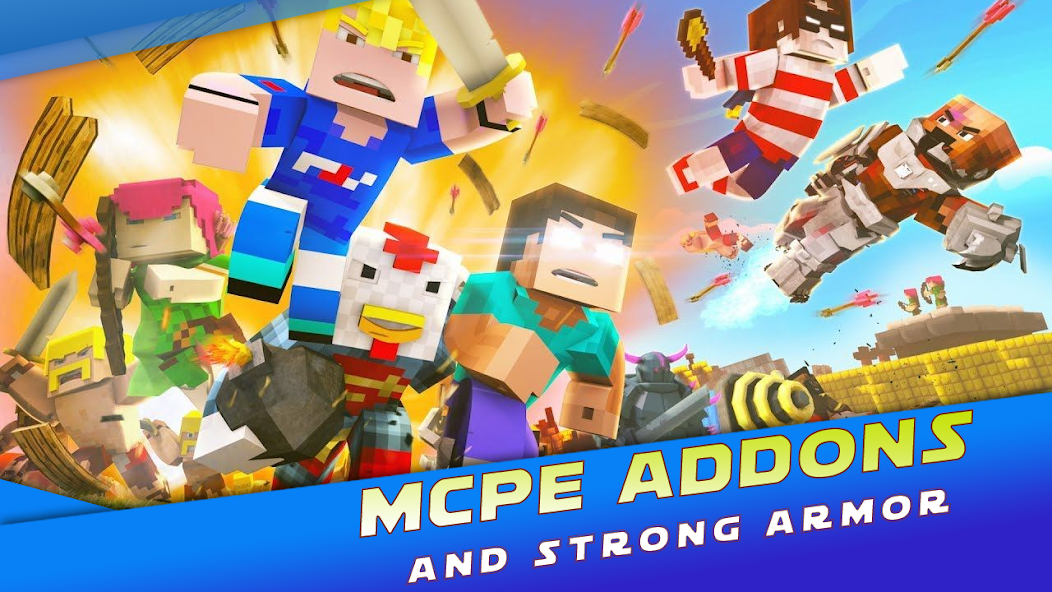 Скачать Mods for Minecraft PE by MCPE [Взлом Много монет] APK на Андроид