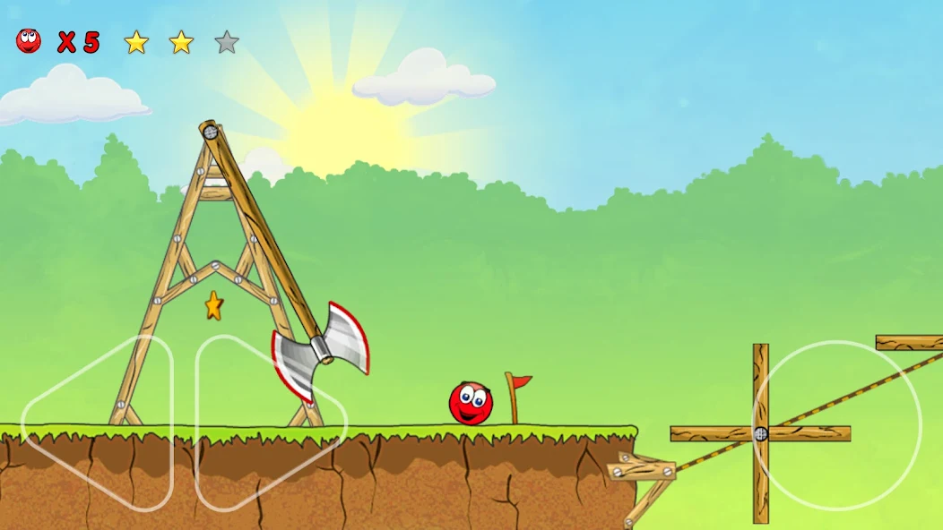 Скачать Red Ball 3: прыгающий Красный [Взлом Много монет] APK на Андроид