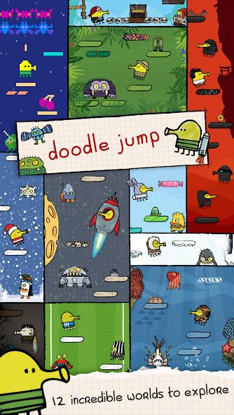 Скачать Doodle Jump [Взлом Много денег] APK на Андроид