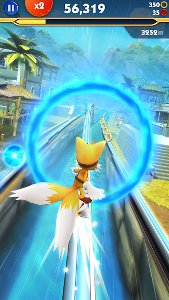 Скачать Sonic Dash 2: Sonic Boom [Взлом Много монет] APK на Андроид