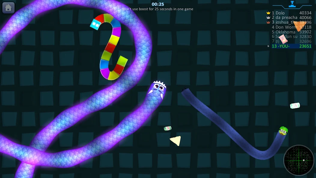 Скачать Змейка.io Worms vs Snake Zone [Взлом Много денег] APK на Андроид