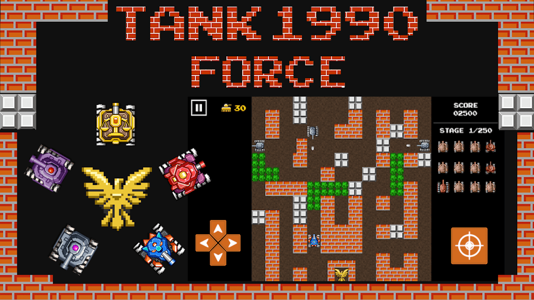 Скачать танки 1990 - Танчики - Tank [Взлом Бесконечные деньги] APK на Андроид