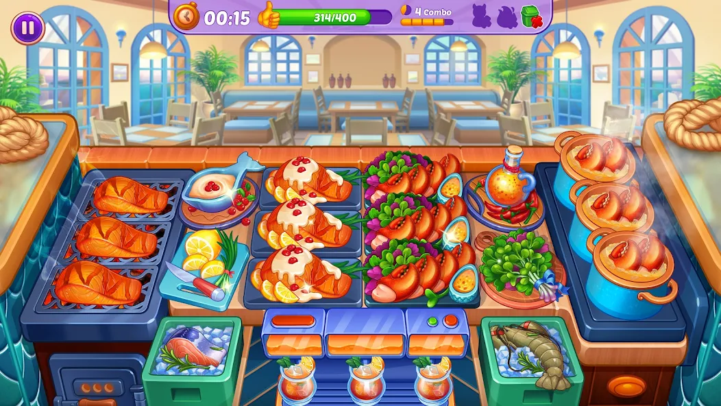 Скачать Cooking Crush: кухня игра [Взлом Много монет] APK на Андроид