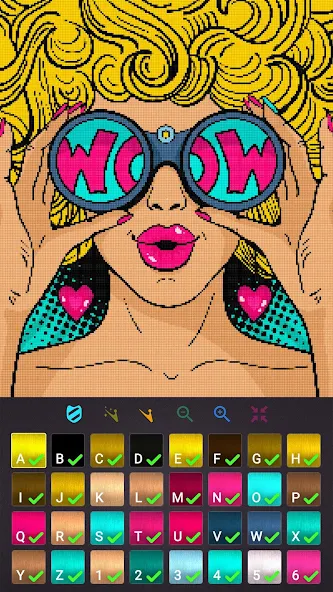 Скачать Вышивка крестом: Cross Stitch [Взлом Много монет] APK на Андроид