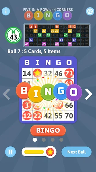 Скачать Bingo Mania - Light Bingo Game [Взлом Бесконечные деньги] APK на Андроид