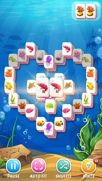 Скачать Mahjong Fish [Взлом Много монет] APK на Андроид