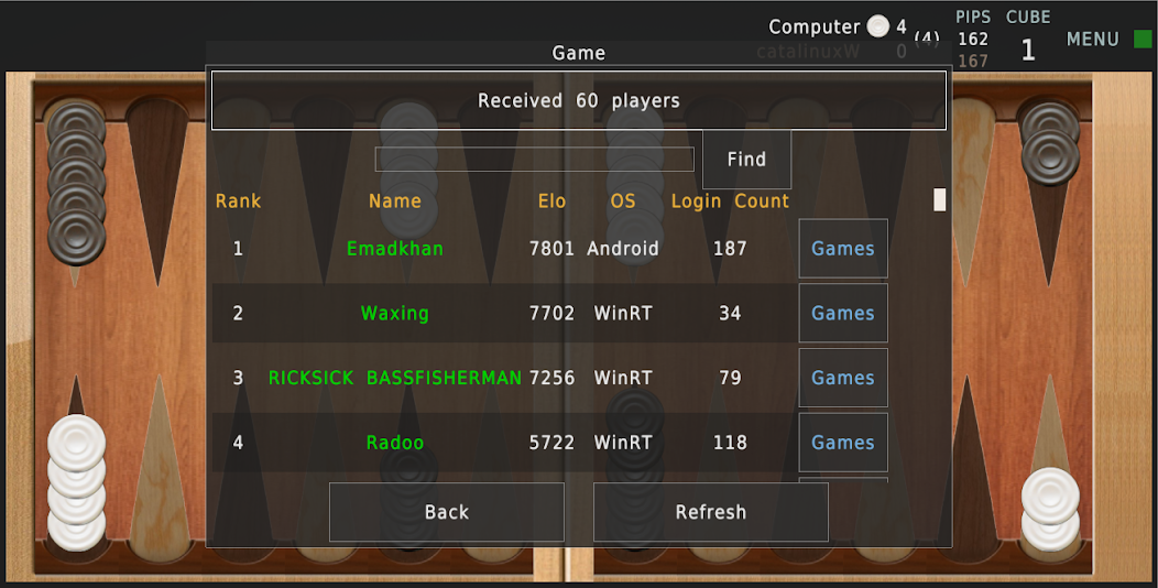 Скачать Backgammon Reloaded [Взлом Много монет] APK на Андроид