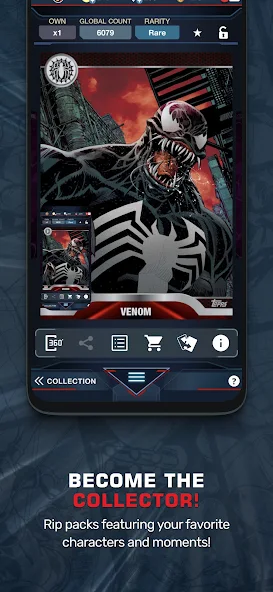 Скачать Marvel Collect! by Topps® [Взлом Бесконечные деньги] APK на Андроид