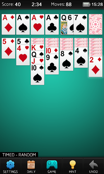 Скачать Solitaire [Взлом Бесконечные деньги] APK на Андроид