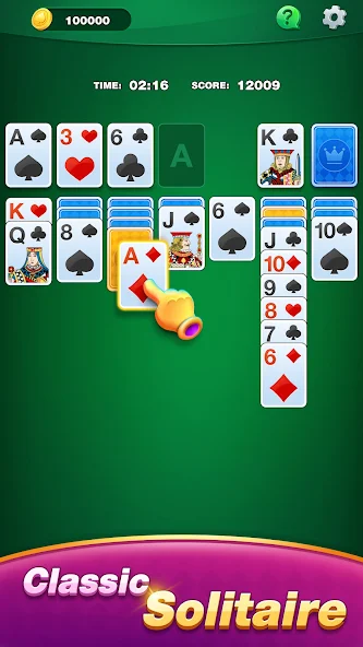 Скачать Solitaire-Lucky Poker [Взлом Много монет] APK на Андроид