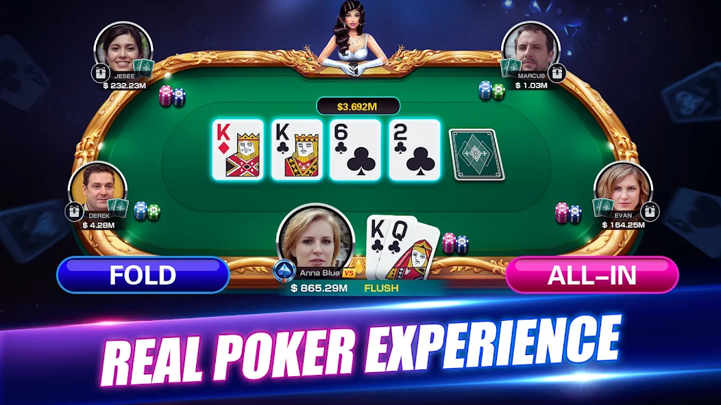 Скачать Winning Poker™ - Texas Holdem [Взлом Много монет] APK на Андроид